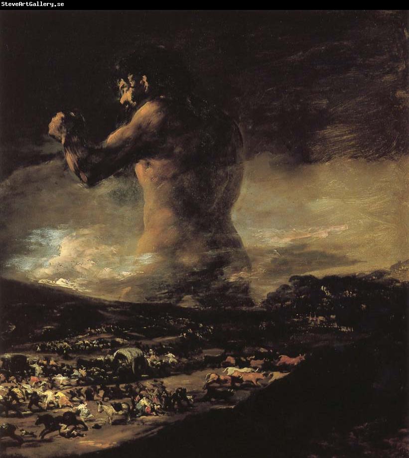 Francisco Goya The Colossus